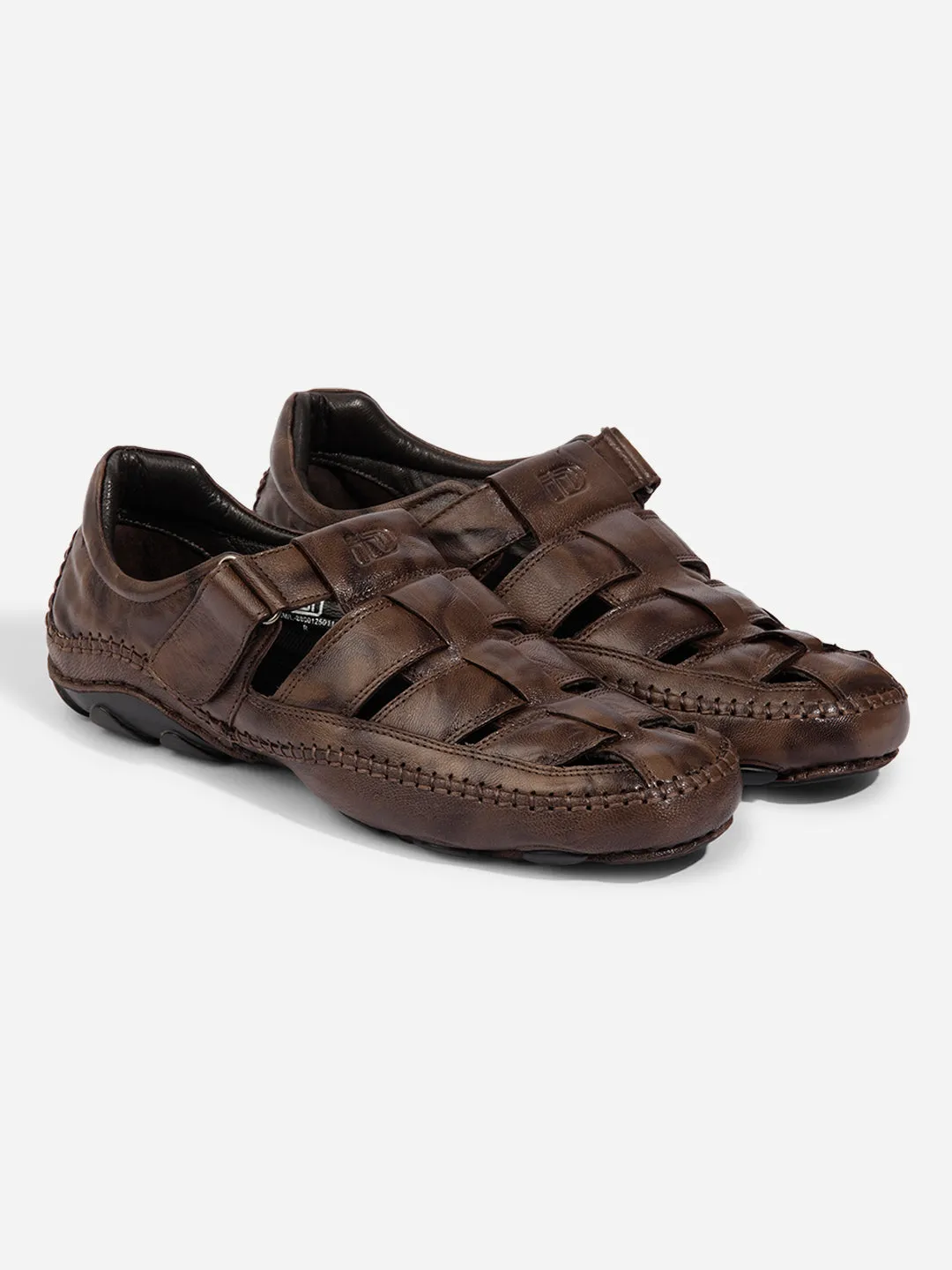 Men Brown Sandal / Slipper (ID4218)