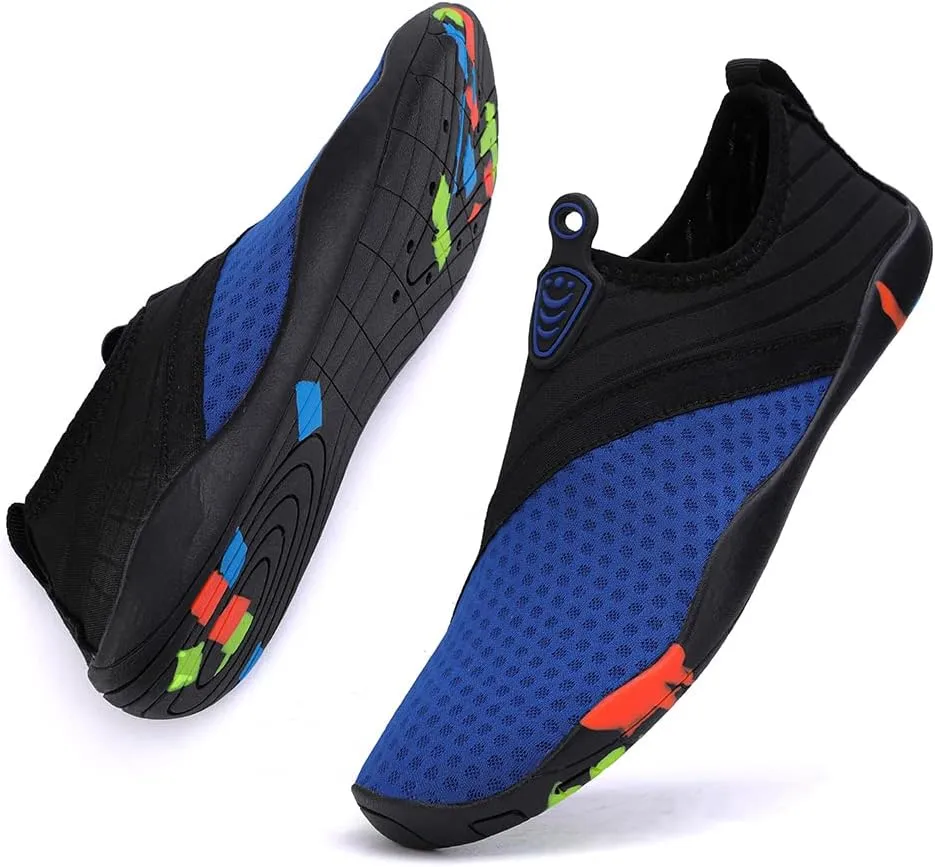 Vsufim Quick-Dry Water Sports Barefoot Shoes Aqua Socks for Swim Beach Pool Surf Yoga for Women Men