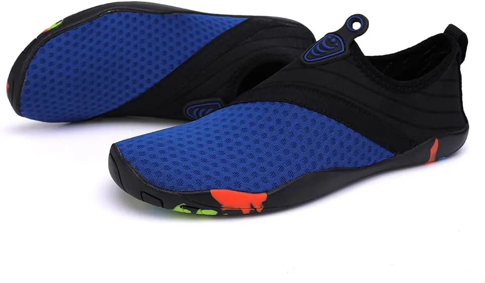 Vsufim Quick-Dry Water Sports Barefoot Shoes Aqua Socks for Swim Beach Pool Surf Yoga for Women Men